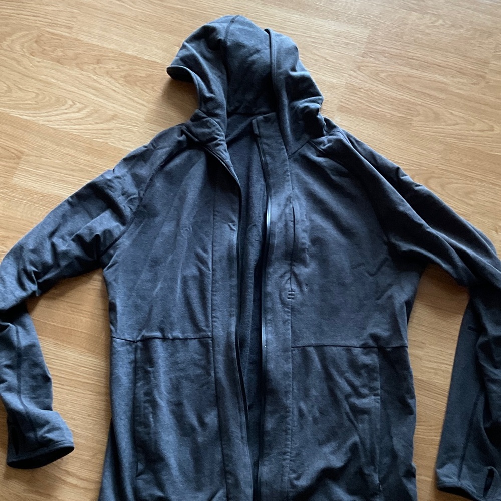 lululemon athletica Men's Charcoal Hooded Jacket